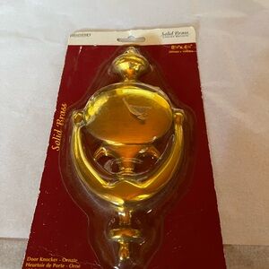 Solid Brass Door Knocker.